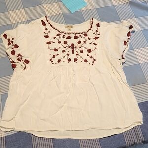 Floral print shirt
